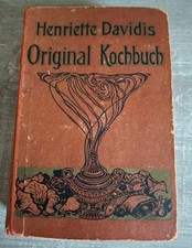 Antikes Kochbuch um 1910