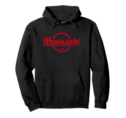 Kawasaki rotes vintagedesign - kawasaki,