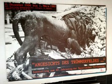 Plakat Angesichts des