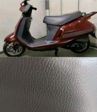 Sitzbankbezug für Peugeot SV 50, 80, 125 mit flacher gerader Sitzbank Schwarz 