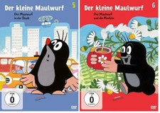 2 DVDs * DER KLEINE MAULWURF (STADT / MEDIZIN) DVD 5+6 IM SET # NEU OVP §