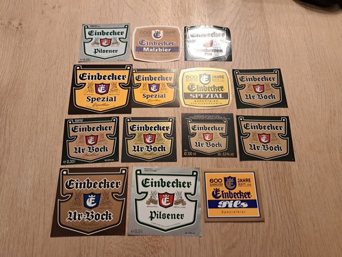 Bieretiketten einbecker - ☆☆bieretiketten,
