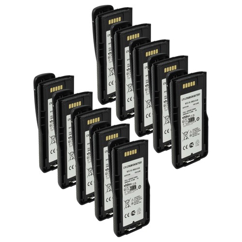 10x akku für motorola tetra - für,