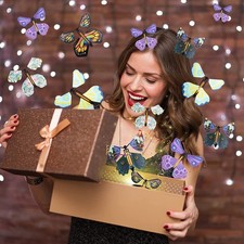 20x Magischer Fliegende Schmetterling Magic Fairy Flying Butterfly Geschenk Gift