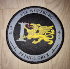Abzeichen Patch Polizei Bayern Bereitschaftspolizei USK Würzburg 34/41