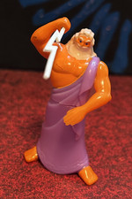 Fremdfigur Zeus mit Blitz aus