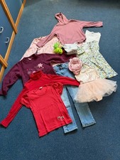 Mädchen Kleiderpaket Gr . 128 Winter 19 teilig aus Omahaushalt