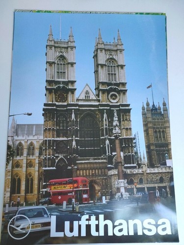 Poster lufthansa london - london, otl