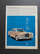 Werbung mercedes benz 220 - -,