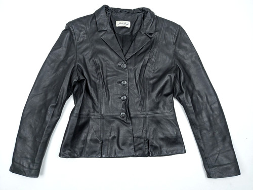 Jean guise lederjacke - jean, damen