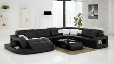 Designer Ecksofa mit Liege