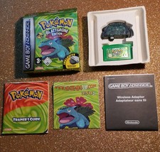 Pokemon Blattgrüne Edition + OVP - Nintendo Game Boy Karton Verpackung Advance