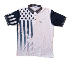 FILA 90s Vintage Tennis Polo