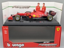 Modellautos 1:18 Bburago Ferrari F1 SF21 Sainz #55 in OVP