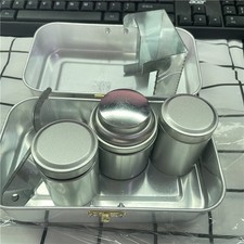 Extra seltene Sammler Camping Kaffee Kit Vintage Espressomaschine Set für Reisen