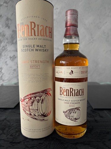 Benriach cask strength batch - cask,