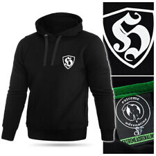 Kapuzenpullover Sweatshirt Pullover Ultras Hooligans Fußball Banditen Schwarz