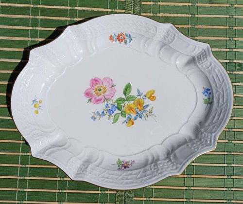 Meissen schale teller oval - schale/, teller,