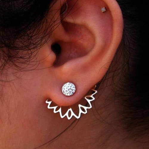 Damen pendel ohrringe blume - damen,