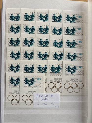 Ddr block postfrisch - ddr,