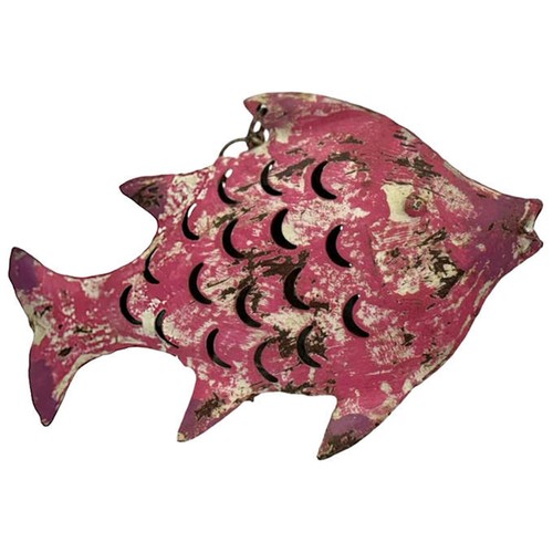 Metallfigur fisch als - fisch,