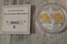 Medaille Gold Eagle USA MDM
