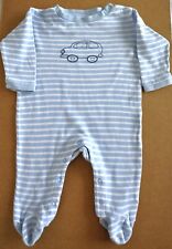 Baby Strampler / Schlafanzug Gr. 62/68 - Pyjama - Einteiler - 100% Baumwolle