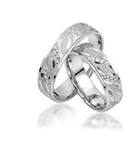 2x925 SILBER Paarringe PAARPREIS Eheringe Trauringe Verlobungsringe+Gravur!