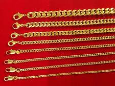 Panzerkette Gold Double gestempelt 2mm, 2,5mm, 3mm, 3,5mm, 4mm, 5mm, 6mm