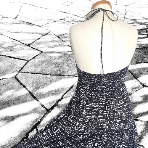 Neckholder strand kleid - neckholder,