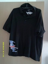 Poloshirt, schwarz mit Aufschrift Mixery, Gr. XL - unisex