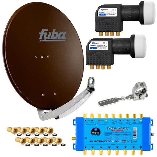 Sat anlage fuba 780 - 780, alu