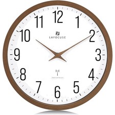 Funkuhr, Wanduhr, Holz Zeiger