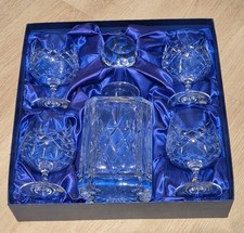 Bohemia Kristall Karaffe + 4