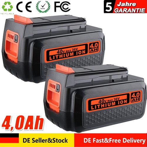 36v 4000mah ion - 2x, li-ion