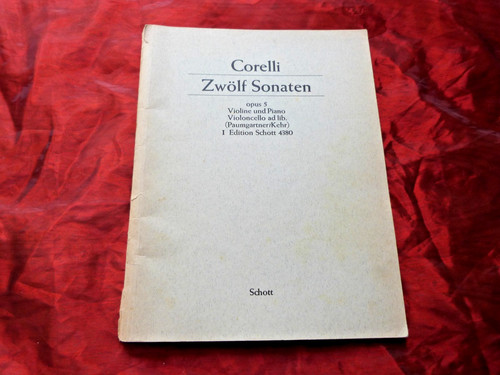 Corelli zwölf sonaten - corelli, opus