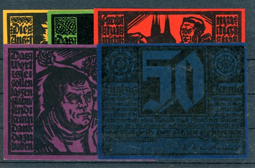 Erfurt scheine notgeld - erfurt,