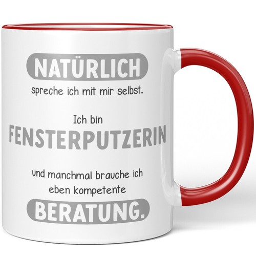 Natürlich spreche ich - , mit