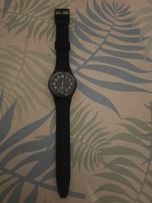 Swatch Gent Uhr - Schwarz Swiss Made Armbanduhr