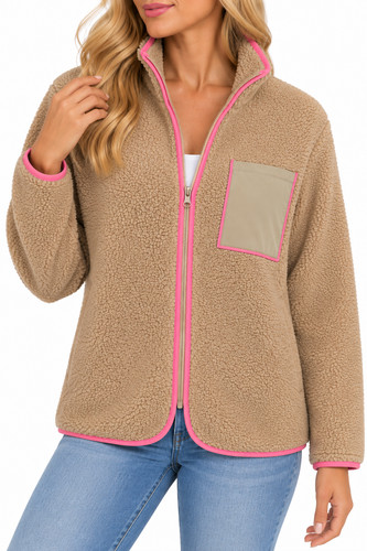 Zwillingsherz teddyjacke jacke - zwillingsherz,