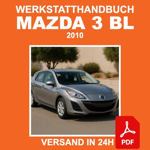 Werkstatthandbuch mazda bl - 3,