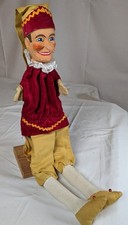 Kasper rot, Original Hohnsteiner Handspielpuppe 9-er Kopf