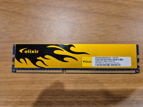 4gb elixir ddr3 ram - elixir, 1333mhz