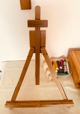 "Galerie" Atelier - Staffelei stabil hochwertiges Holz TOP Zustand!