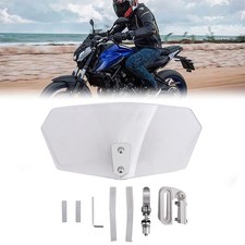 Universal Einstellbar Motorrad Windschutzscheibe Spoiler Windabweiser Windschild