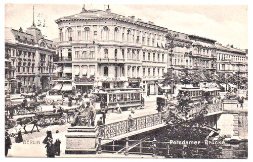 Berlin 1907 potsdamer - ak,