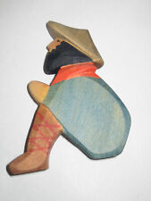 OSTHEIMER Hirte sitzend aus Sammlungsauflösung, nicht bespielt 90er Jahre Krippe