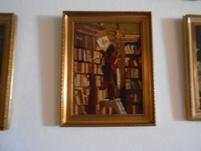 Gobelin Bild Der Bücherwurm