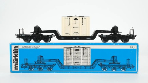 Märklin 4618 tiefladewagen - märklin, h0