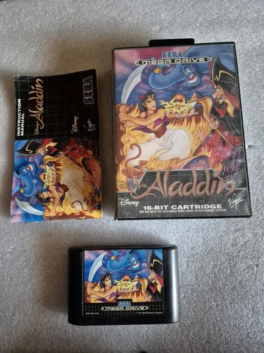Disney aladdin sega mega - disney´s,